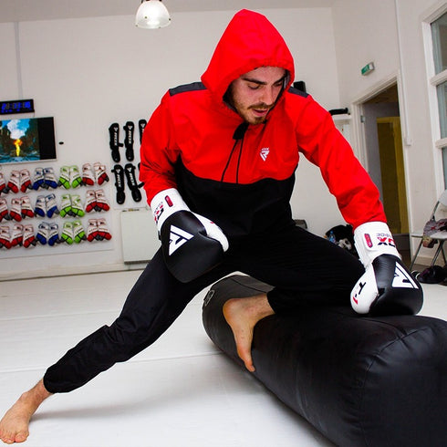 RDX X6 HOODED SAUNA SWEAT SUIT/R-2